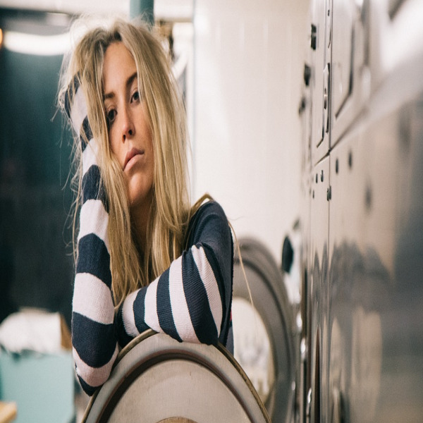 laundry customer portrait