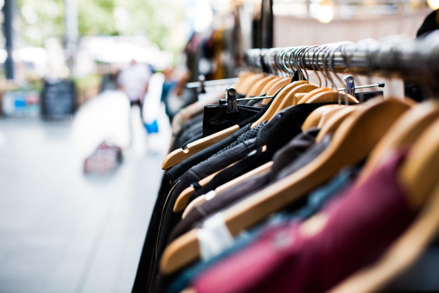 dry cleaning clothes rack