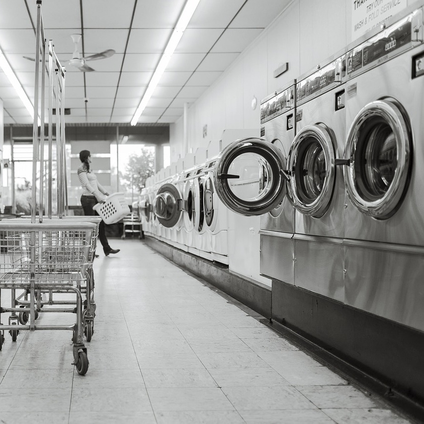 laundry washing machines laundromat modern